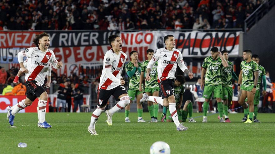 River venció a Libertad por penales y se clasificó a cuartos de final de la Copa Libertadores