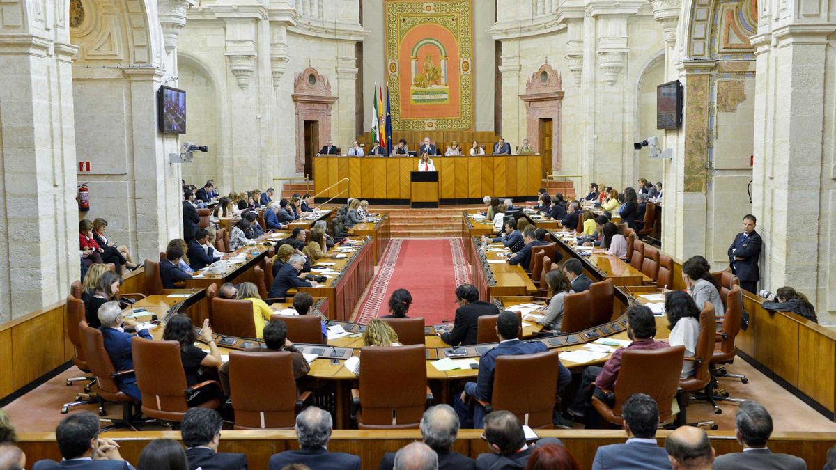 Pleno del Parlamento Andaluz