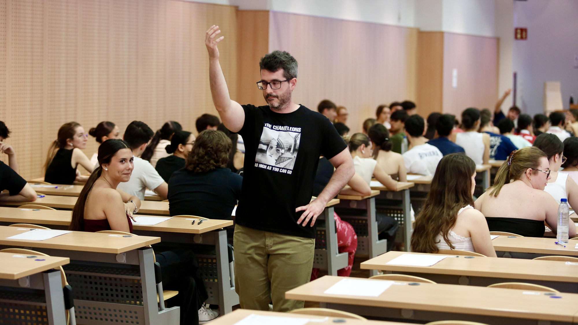 Inicio de las Pruebas de Evaluación de Bachillerato para el Acceso a la Universidad