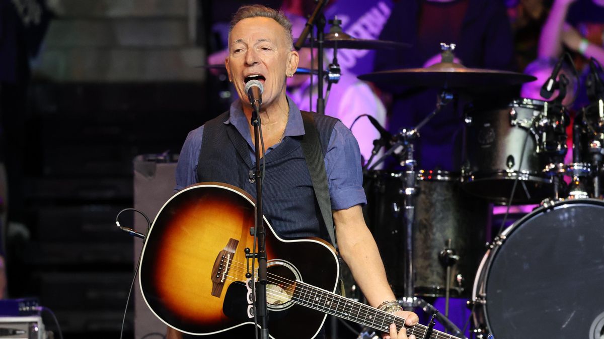 El cantante Bruce Springsteen en imagen de archivo durante un concierto.