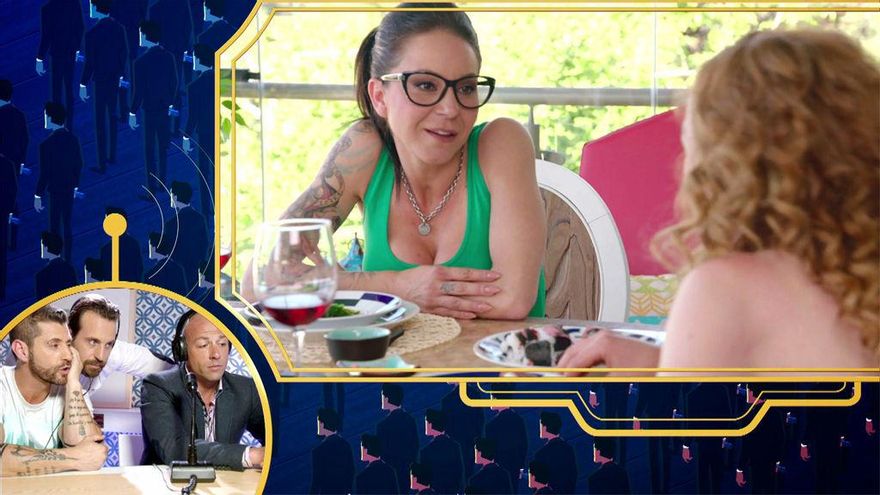 Manuel en la cita con su ex