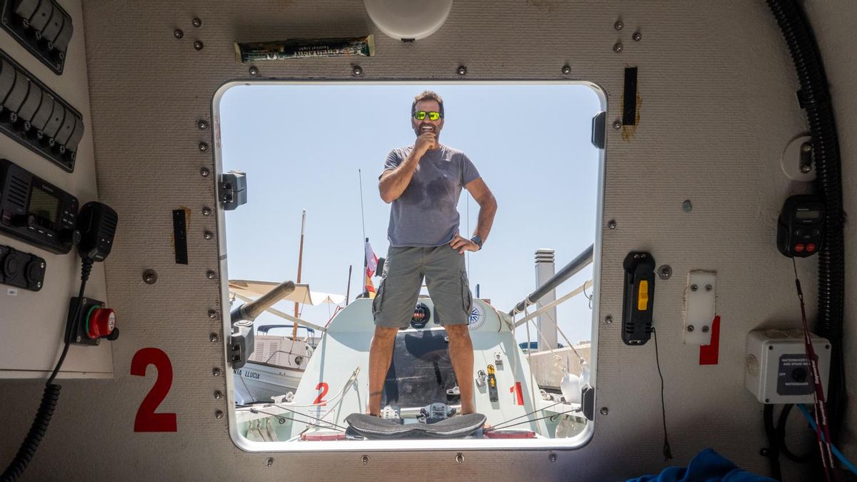 “El mar Mediterráneo puede llegar a ser más complejo que el océano Atlántico para dormir”, asegura.