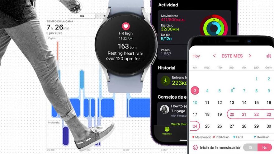 "Andaba en círculos por mi casa para llegar a los 10.000 pasos": riesgos, ventajas y negocio de nuestras vidas monitorizadas