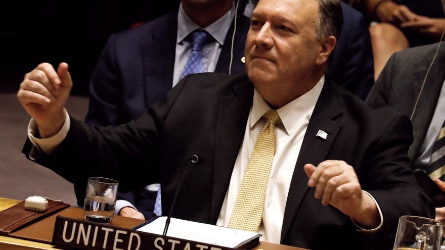 Pompeo irá este jueves a la ONU para tratar de restablecer las sanciones a Irán