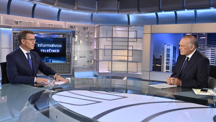 Entrevista Núñez Feijóo en Informativos Telecinco 23J (3)