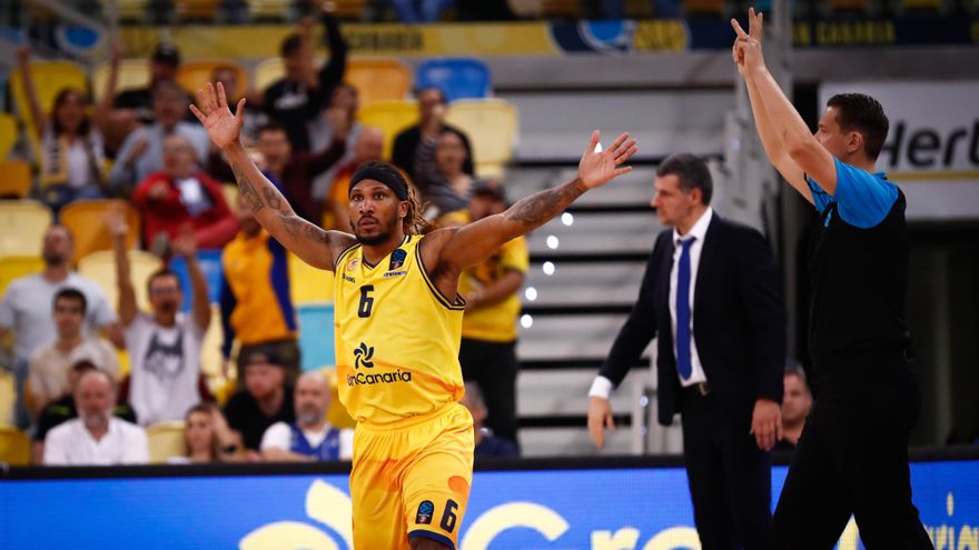 El Gran Canaria toma el liderato en la Eurocup