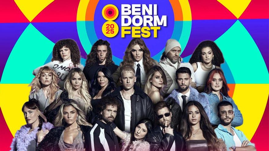 Dos semanas para la final del Benidorm Fest 2025: así va el ranking de escuchas, con dos favoritas 'millonarias'