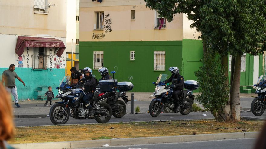 La Policía vuelve a tomar las Tres Mil Viviendas y desmantela nueve plantaciones de marihuana