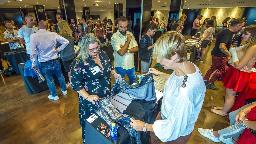 Una imagen del cásting en Madrid