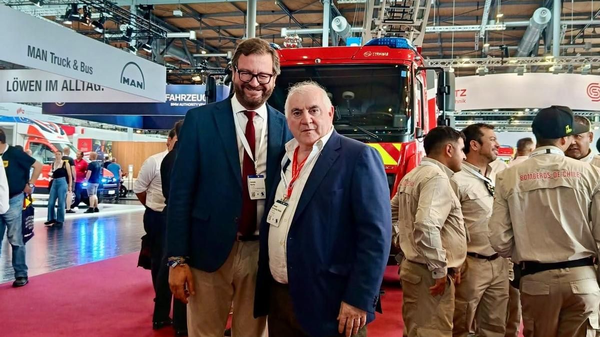 El Consorcio de Prevención y Extinción de Incendios de la Diputación participa en la Asamblea Europea de Servicios de Bomberos