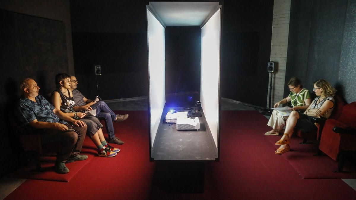 Inauguración de la exposición 'Ciudad de quién' en el C3A