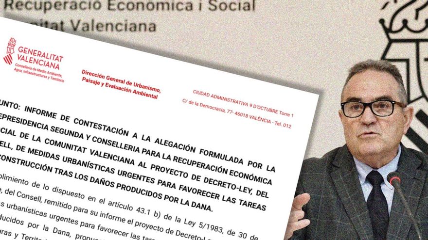 Gan Pampols alegó contra la ley estrella de Mazón para que se tuvieran en cuenta sus informes sobre la reconstrucción tras la DANA