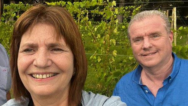 Patricia Bullrich y Gerardo Milman.