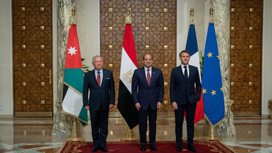 Francia, Egipto y Jordania piden presión internacional para restablecer la tregua en Gaza