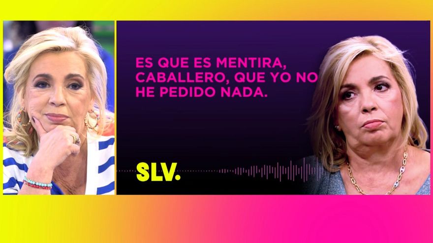 Carmen Borrego se enteró en directo de que había sido víctima de otra broma de programa