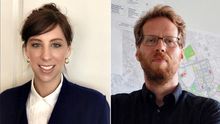 Lucy Joffe y Florian Schmidt, representantes de los ayuntamientos de Nueva York y Berlín, respectivamente