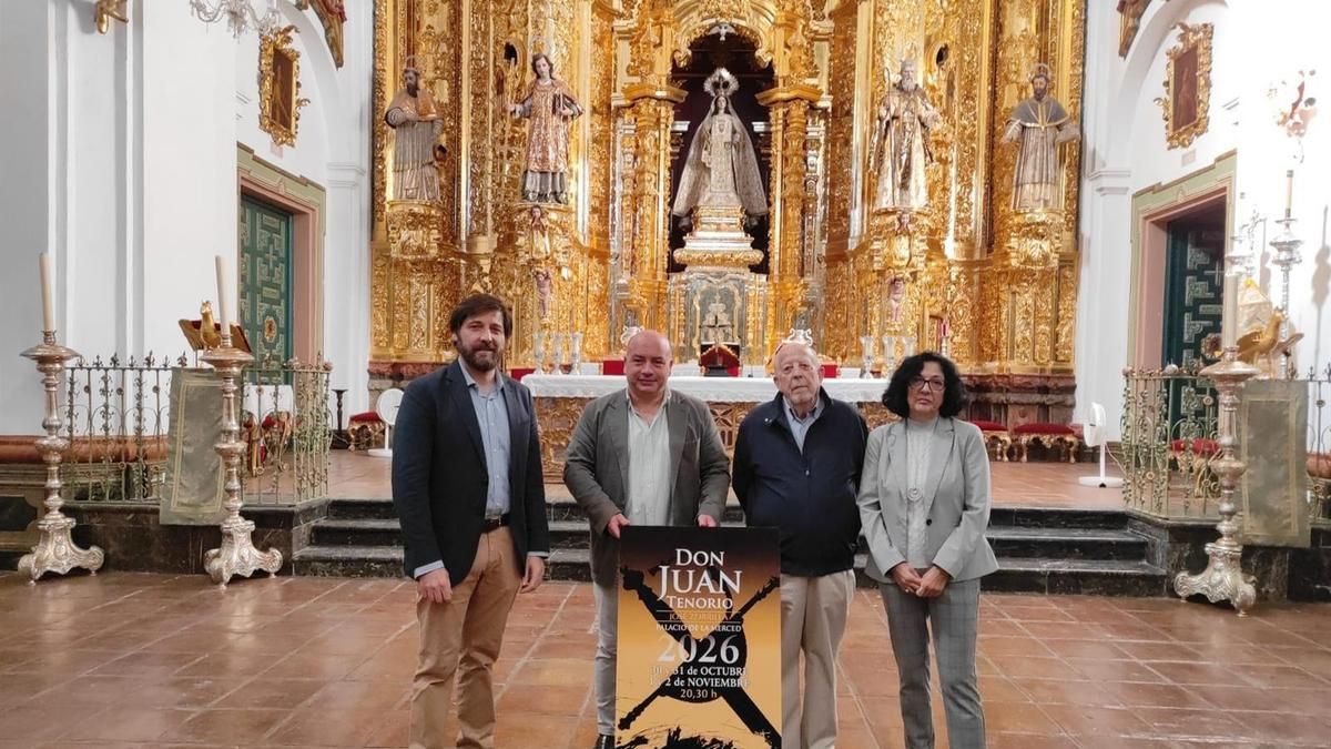 'Don Juan Tenorio' vuelve a tomar vida en las estancias del Palacio de la Merced