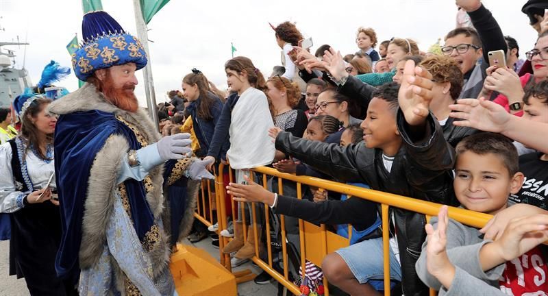 Llegada de los Reyes Magos a Las Palmas de Gran Canaria
