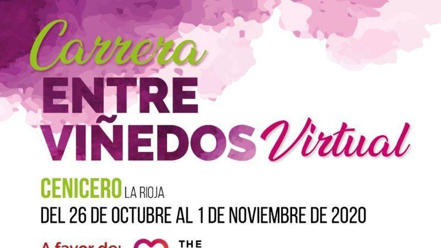 La carrera Entre Viñedos se celebrará de forma virtual