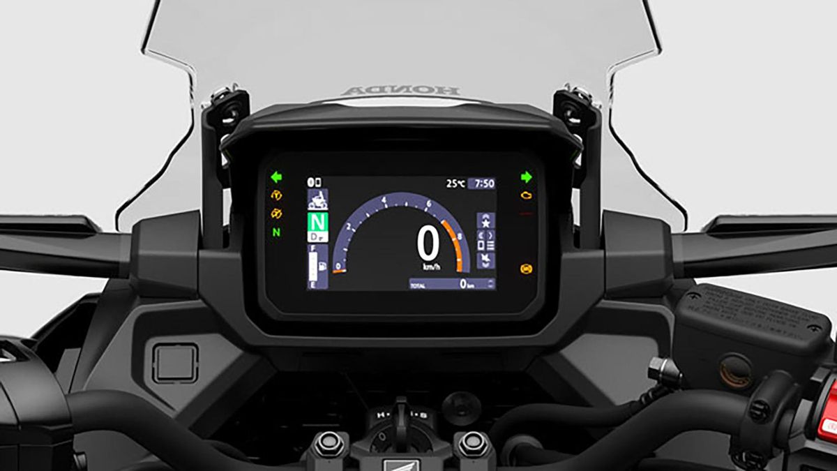 Así es el tablero digital de la nueva NX750X.