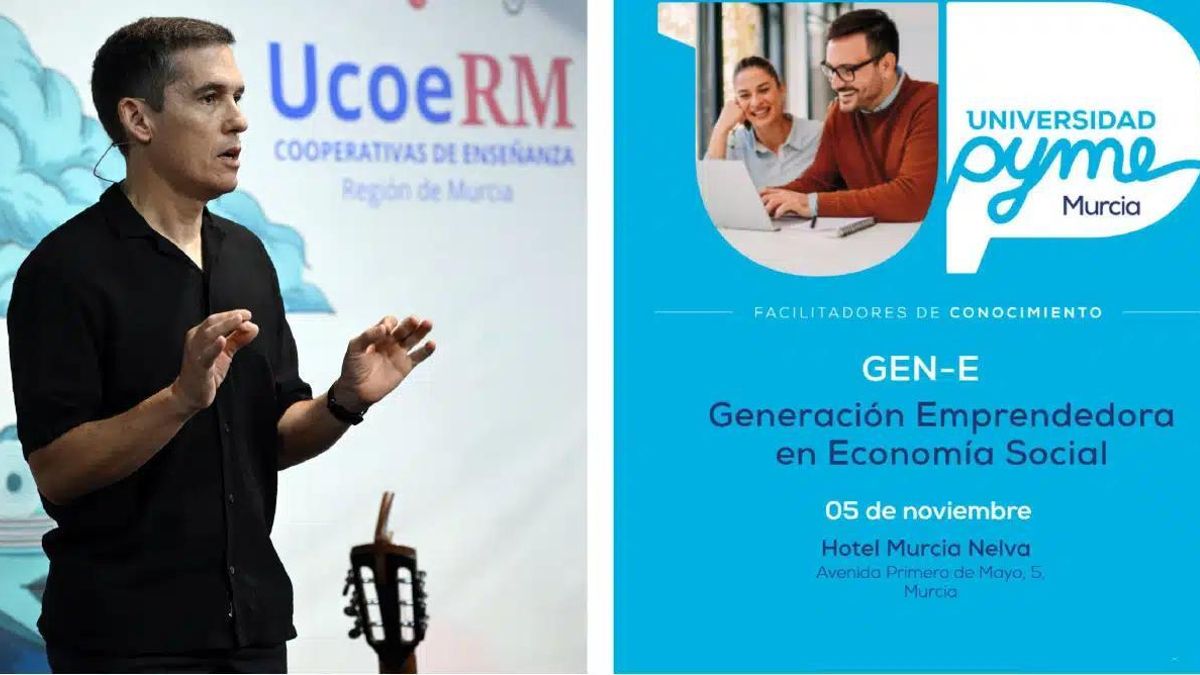 "Este evento será un punto de encuentro clave para quienes buscan emprender con valores, utilizando la tecnología, la creatividad y la cooperación como herramientas para generar impacto económico y social", informa Juan Antonio Pedreño, presidente de Ucomur.