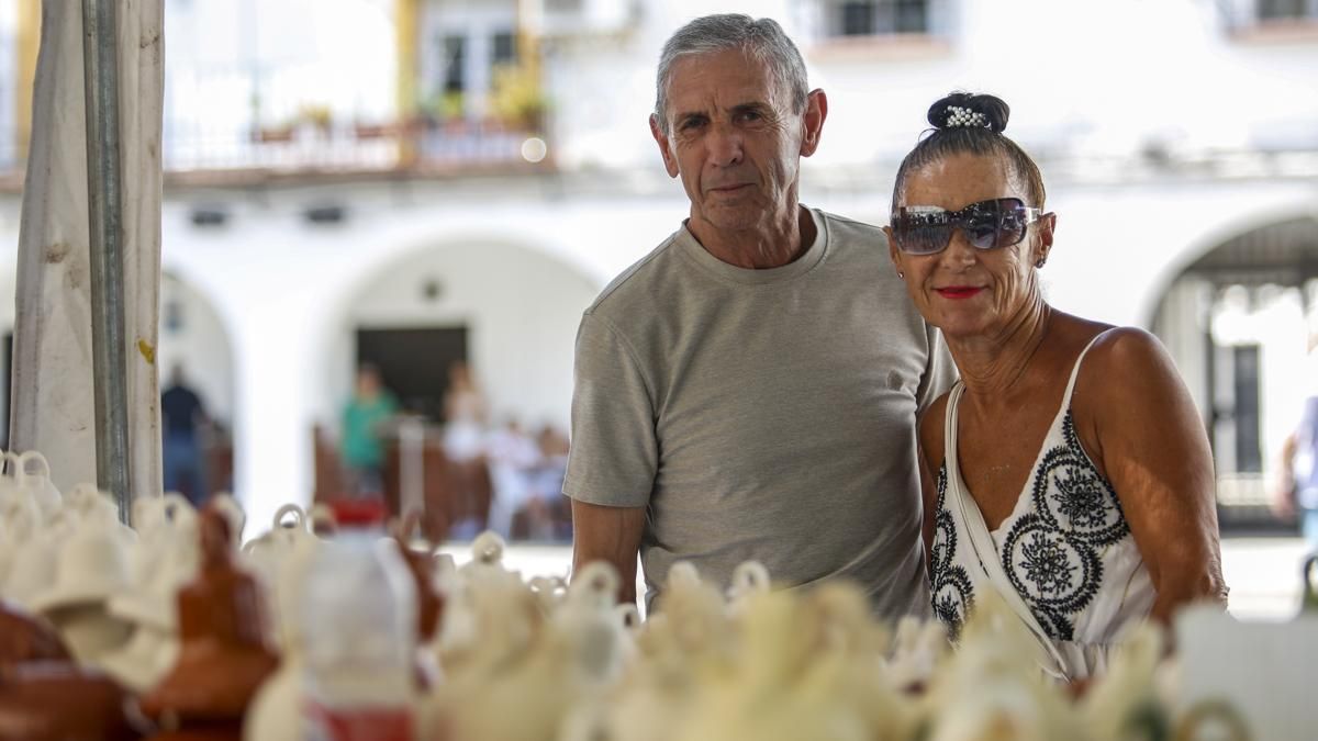 Salmorejá y ambiente en la Velá el día de la Fuensanta
