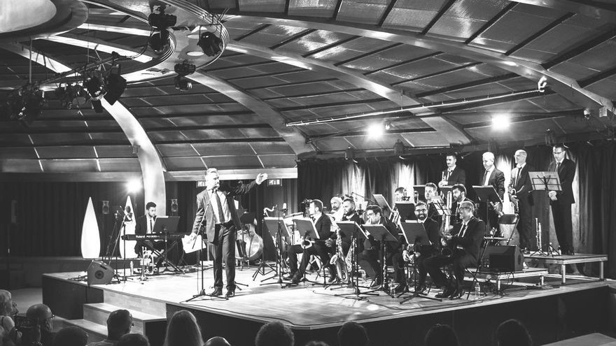 El Teatro Circo de Marte acoge por primera vez un concierto de la Orquesta de Jazz del Atlántico