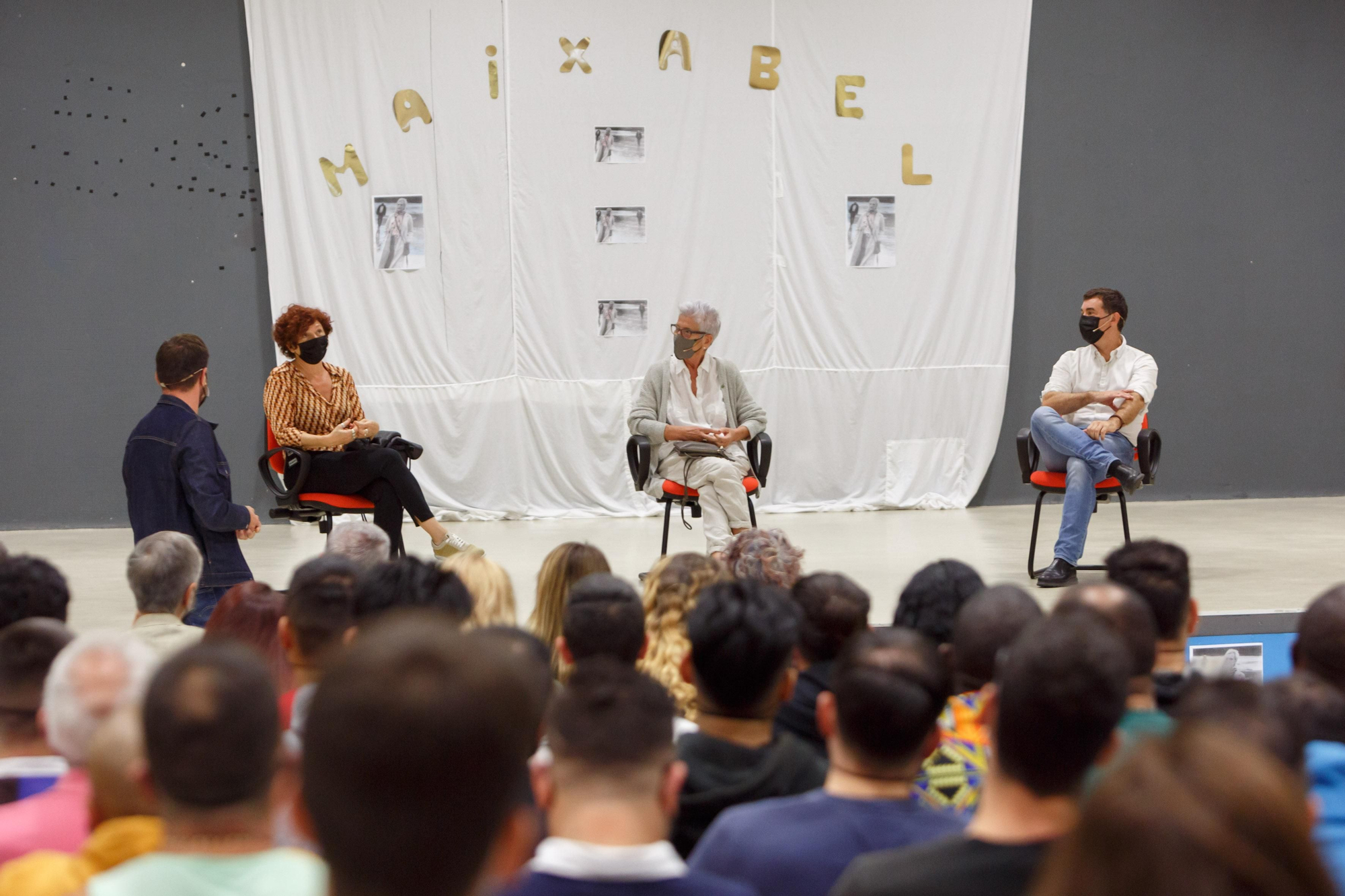 La proyección de 'Maixabel' en la cárcel de Pamplona, en imágenes