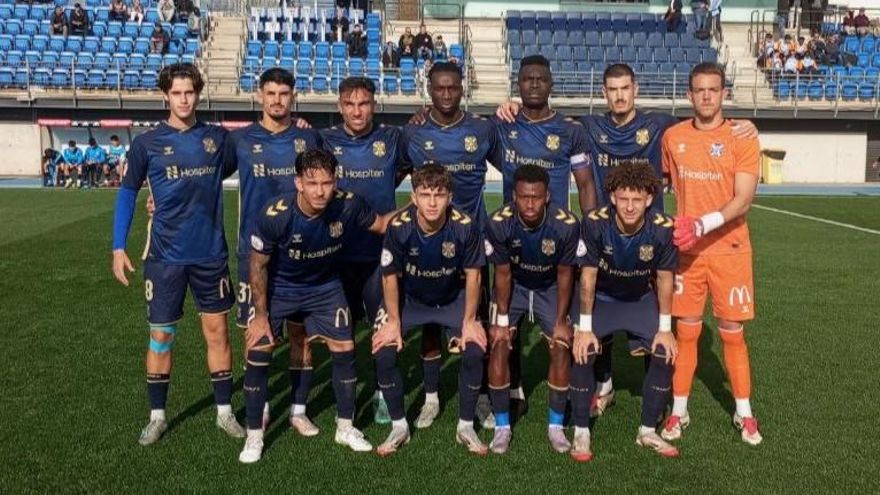 El Tenerife B merece más pero pierde ante el Real Madrid C