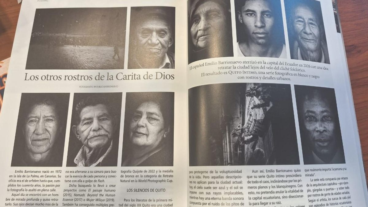 ‘Quito íntimo’: la mirada de Emilio Barrionuevo sobre el rostro humano de Quito