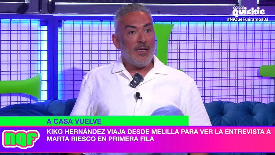 Kiko Hernández llega a 'Ni que fuéramos' con pulla a Telecinco por la "censura": "Era imposible trabajar con libertad"
