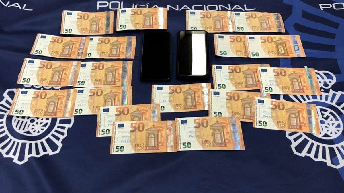 Piden cinco años de cárcel para un hombre que llevaba en un coche 3.850 euros en billetes falsos