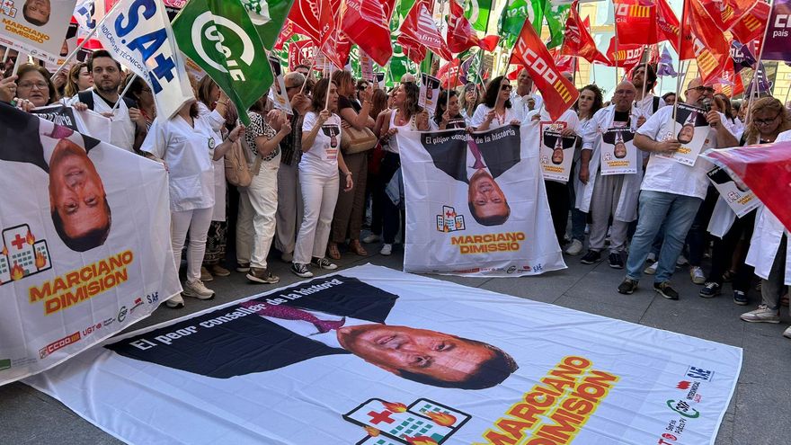 Agendas saturadas o listas de espera: por qué los sindicatos en bloque exigen la dimisión del conseller de Sanidad