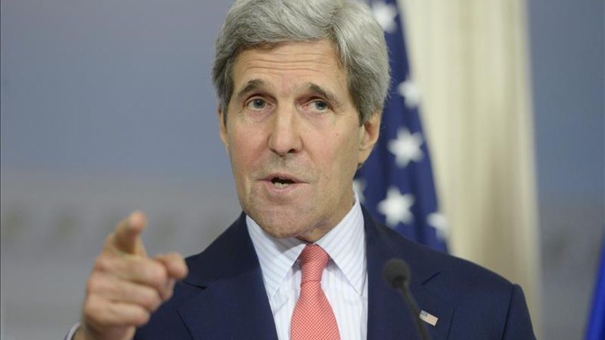 Kerry advierte de más sanciones si Rusia entorpece las elecciones en Ucrania