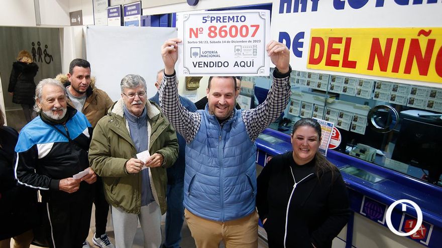 El Gordo, vendido en Villarrubia, Hinojosa, Fernán Núñez, Iznájar y Puente Genil