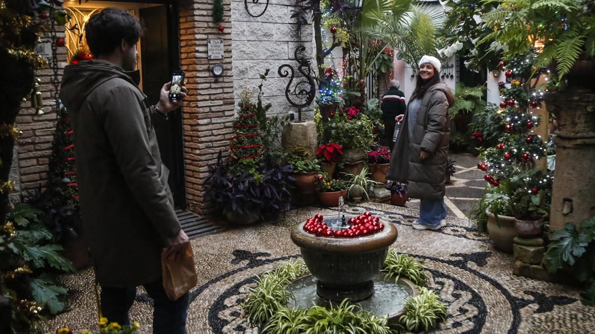 Patios en Navidad 2025