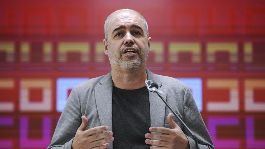 El secretario general de CCOO, Unai Sordo