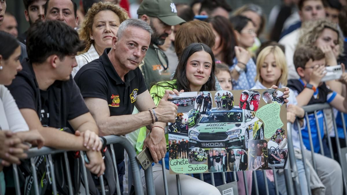 Ceremonia de salida del Rally Sierra Morena 2026