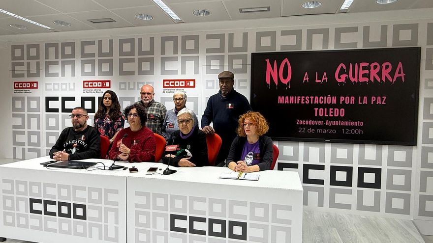 Toledo acogerá una 'Manifestación por la paz' el 22 de marzo