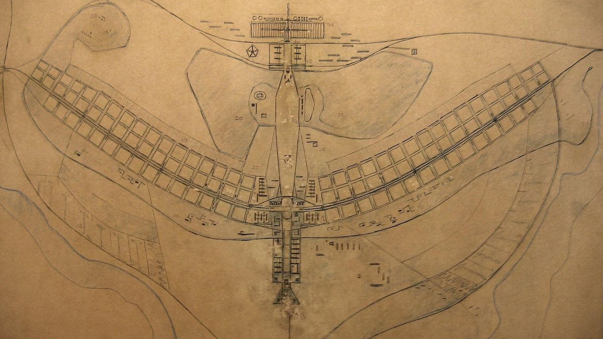 El arquitecto organizó viviendas, oficinas estatales y avenidas separadas siguiendo ideas europeas