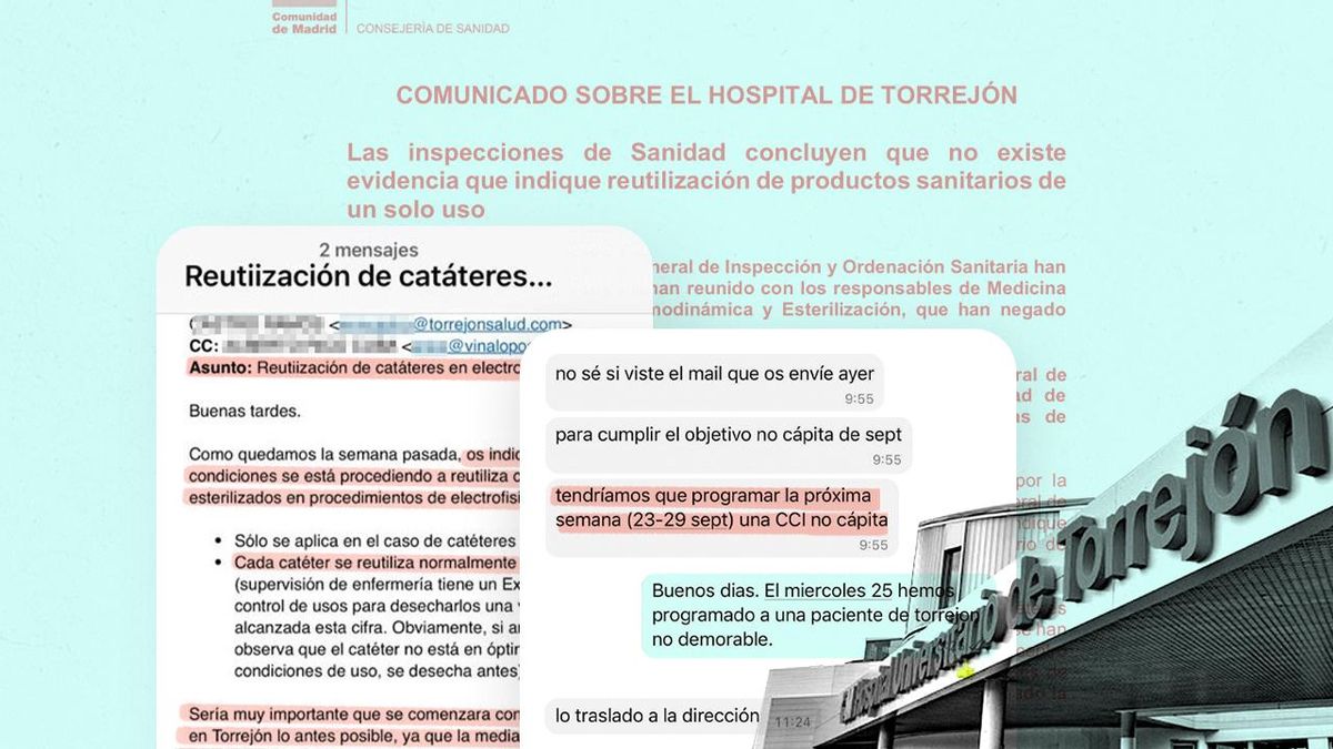 El pla de Ribera Salud per estalviar: reutilitzar catèters, derivar pacients no recuperats i operar abans els que donen beneficis