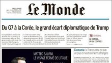 Portada Le Monde 12 de junio.