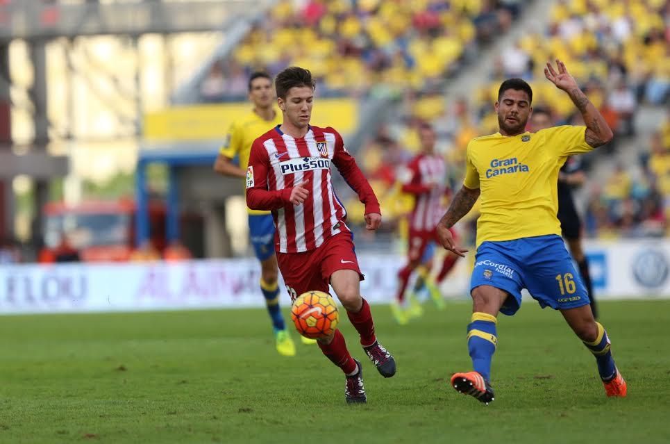 Partido entre la UD Las Palmas y el Atlético de Madrid. (ALEJANDRO RAMOS)