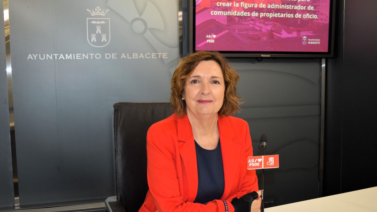 María José López, concejala socialista en el Ayuntamiento de Albacete