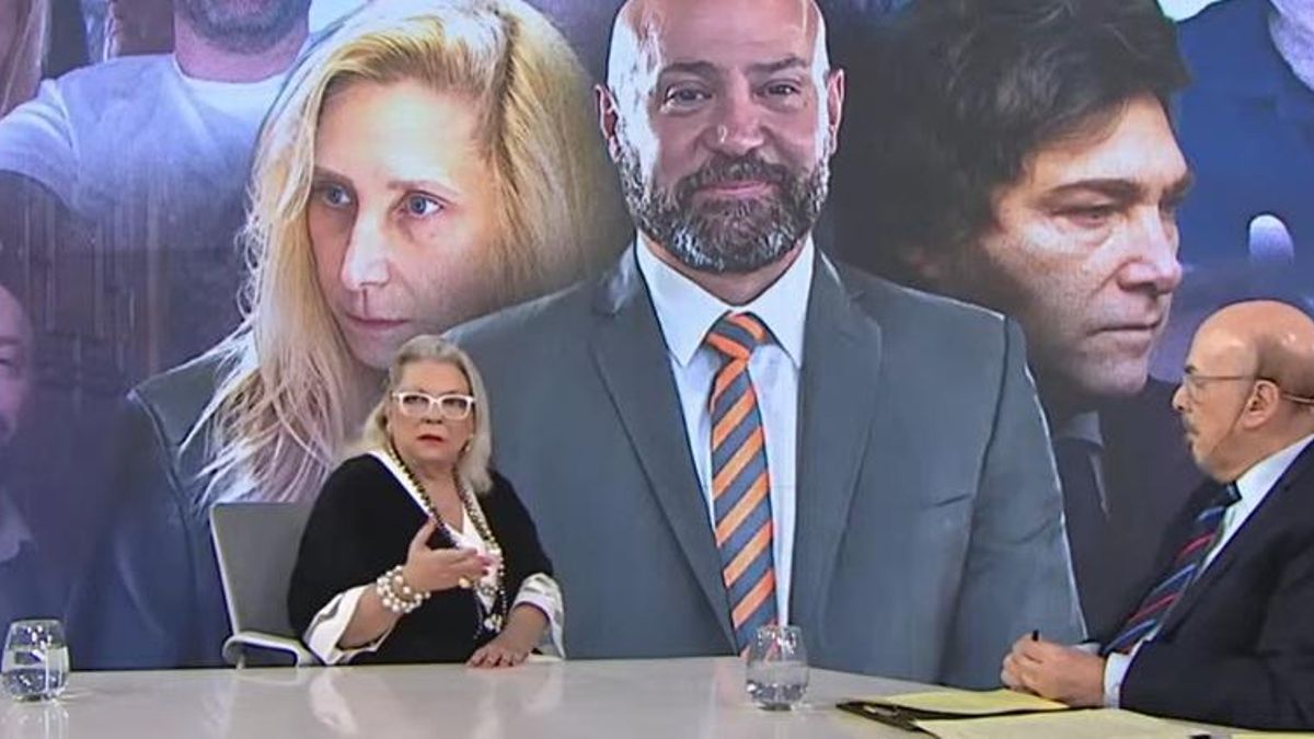Elisa Carrió habló del caso Spagnuolo en TV y apuntó contra Karina y Javier Milei.