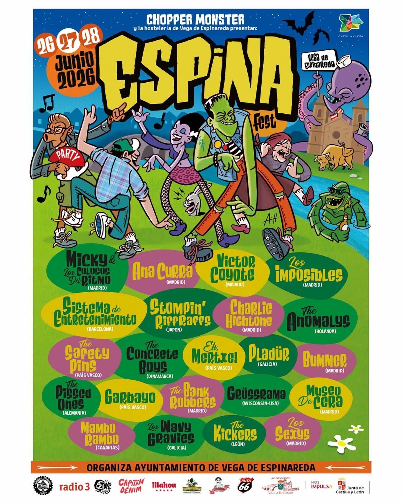 Festival Espina Fest, en Vega de Espinareda.