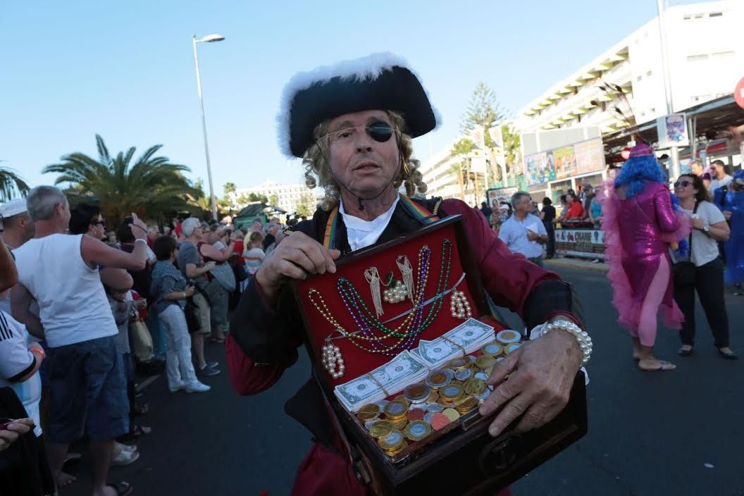 Cabalgata del Carnaval de Maspalomas.
