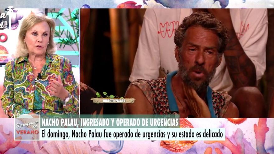 'El programa del verano' actualiza el estado de salud de Nacho Palau: "Está ya en casa, y con la medicación está bien"