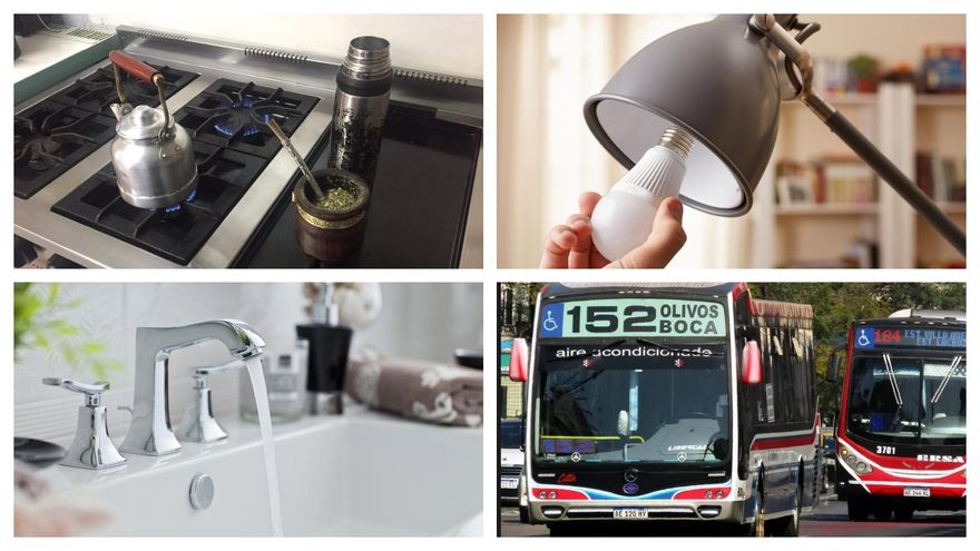 Servicios públicos más caros en el AMBA: entre el gas, la luz, el agua y el transporte aumentaron 17,5% en mayo