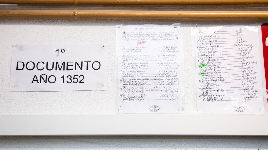 El documento más antiguo del museo